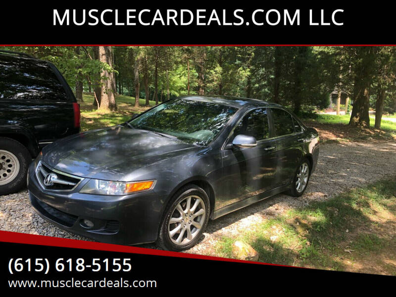 2007 Acura TSX for sale at MUSCLECARDEALS.COM LLC in White Bluff TN