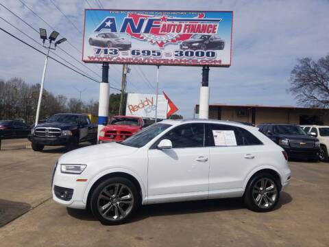 2015 Audi Q3 for sale at ANF AUTO FINANCE in Houston TX