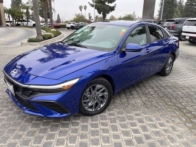 2024 Hyundai Elantra Hybrid Blue