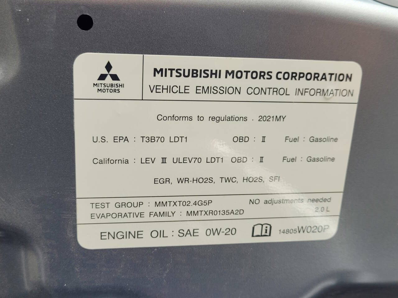 2021 Mitsubishi Outlander Sport for sale at Envision Toyota of Milpitas in Milpitas, CA