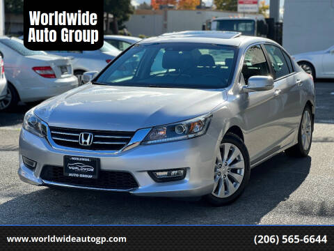 2013 Honda Accord for sale at Worldwide Auto Group in Auburn WA