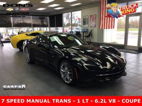 2018 Chevrolet Corvette for sale at DON'S CHEVY, BUICK-GMC & CADILLAC in Wauseon OH