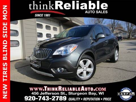 2016 Buick Encore for sale at RELIABLE AUTOMOBILE SALES, INC in Sturgeon Bay WI