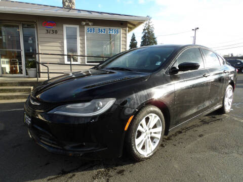 2015 Chrysler 200 for sale at WEST COAST CAR SALES in Salem OR