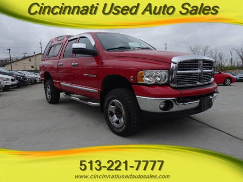 2005 Dodge Ram 2500 for sale at Cincinnati Used Auto Sales in Cincinnati OH