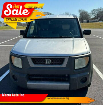 2004 Honda Element for sale at Macro Auto Inc in Braselton GA