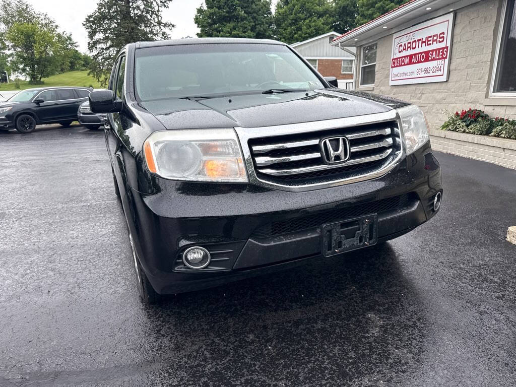 Black 2012 Honda Pilot EX-L w/DVD 4x4 EX-L 4dr SUV w/DVD 2