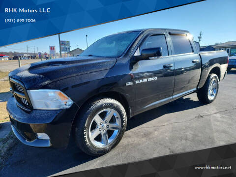 2011 RAM 1500 for sale at RHK Motors LLC in West Union OH