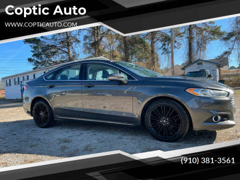 2016 Ford Fusion for sale at Coptic Auto in Wilson NC