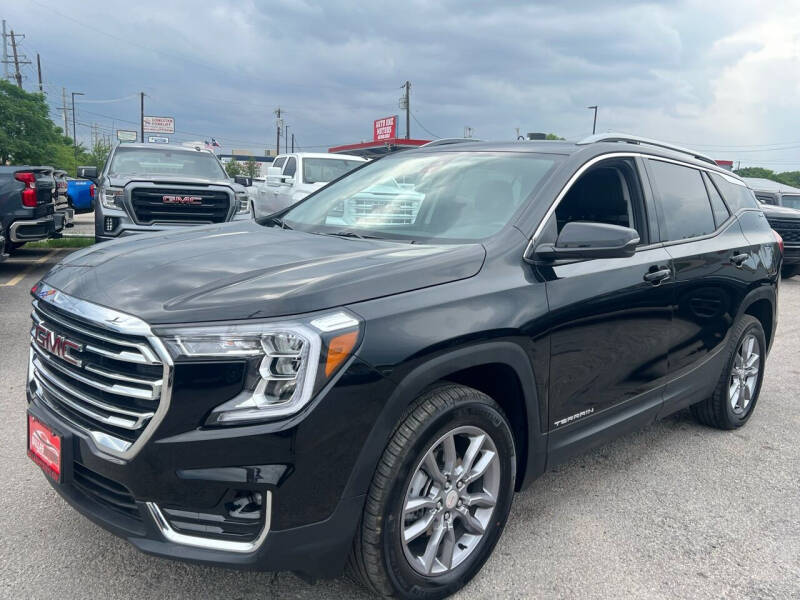 Used 2024 GMC Terrain SLT with VIN 3GKALVEG2RL193299 for sale in Garland, TX