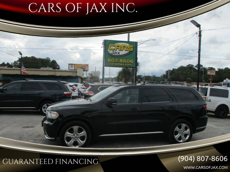 2015 Dodge Durango for sale at CARS OF JAX INC. in Jacksonville FL