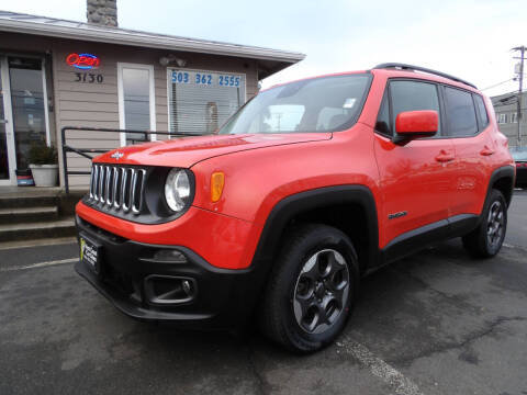 2016 Jeep Renegade for sale at WEST COAST CAR SALES in Salem OR