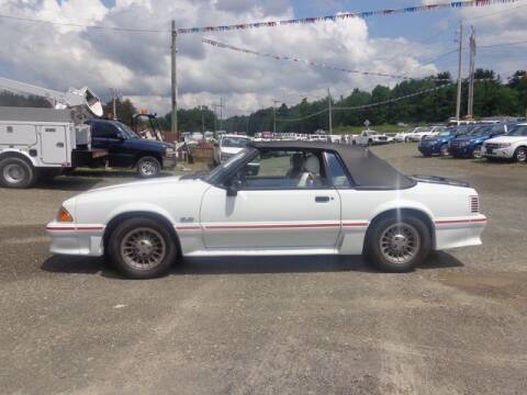 1988 Ford Mustang for sale at Upstate Auto Sales Inc. in Pittstown NY