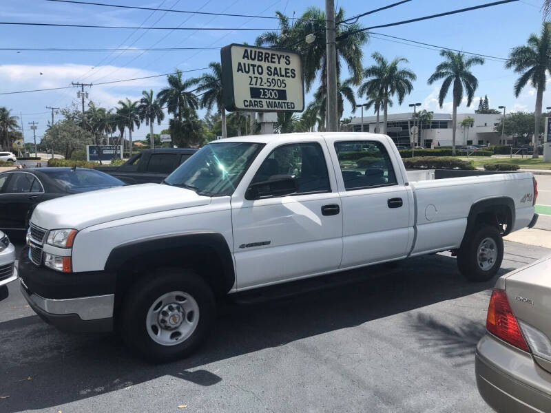 2005 Chevrolet Silverado 2500HD for sale at Aubrey's Auto Sales in Delray Beach FL