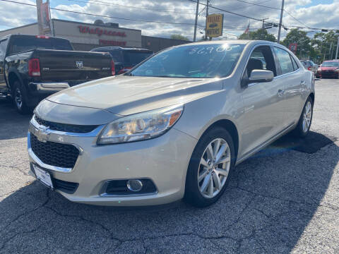 2015 Chevrolet Malibu for sale at Volare Motors in Cranston RI