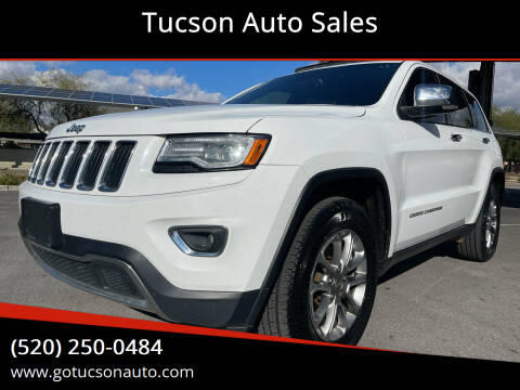 2016 Jeep Grand Cherokee for sale at Tucson Auto Sales in Tucson AZ
