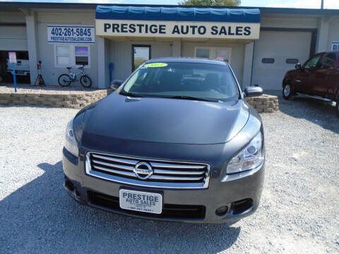 2013 Nissan Maxima for sale at Prestige Auto Sales in Lincoln NE