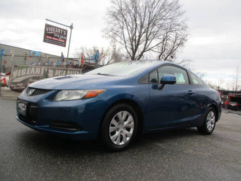 2012 Honda Civic for sale at Vigeants Auto Sales Inc in Lowell MA