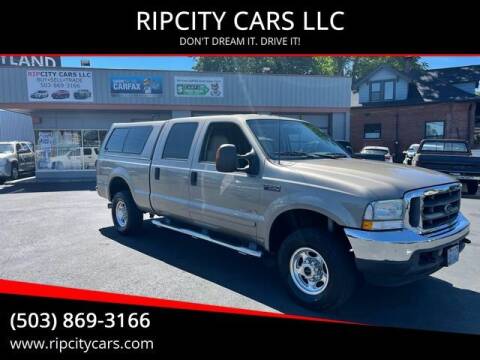 2003 Ford F-250 Super Duty for sale at RIPCITY CARS LLC in Portland OR