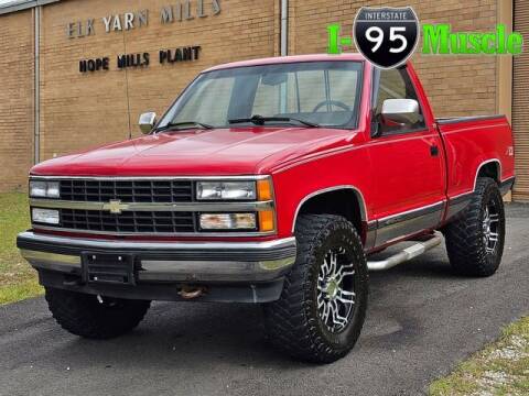 1990 Chevrolet C/K 1500 Series for sale at I-95 Muscle in Hope Mills NC