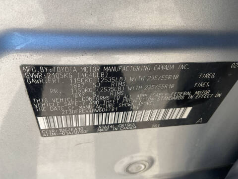 2017 Toyota RAV4 Platinum