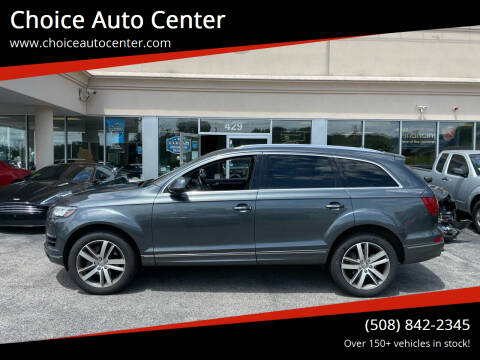2015 Audi Q7 for sale at Choice Auto Center in Shrewsbury MA