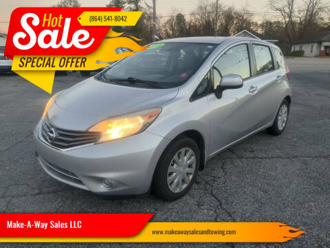 2014 Nissan Versa Note for sale at Make-A-Way Sales LLC in Spartanburg SC