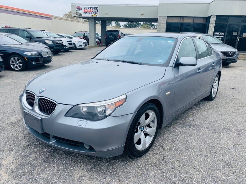 2007 BMW 5 Series for sale at VENTURE MOTOR SPORTS in Chesapeake VA