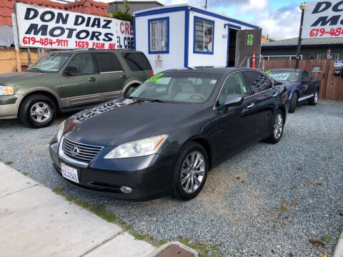 2007 Lexus ES 350 for sale at DON DIAZ MOTORS in San Diego CA