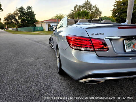 2016 Mercedes-Benz E-Class E 400