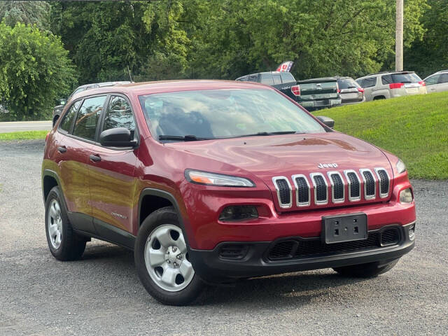 2015 Jeep Cherokee for sale at Town Auto Inc in Clifton Park, NY