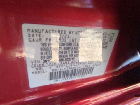 2021 Nissan Versa SV