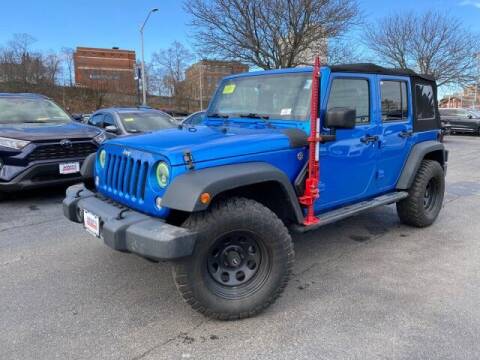 2016 Jeep Wrangler Unlimited for sale at Sonias Auto Sales in Worcester MA