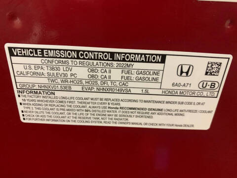 2022 Honda Accord Sport