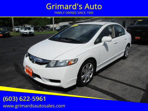 2011 Honda Civic for sale at Grimard's Auto in Hooksett NH