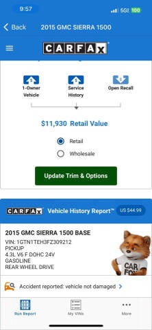 2015 GMC Sierra 1500 for sale at Supreme Motors in Leesburg FL