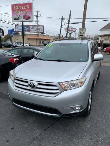 2011 Toyota Highlander for sale at Butler Auto in Easton PA