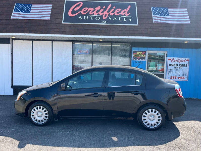 2007 Nissan Sentra for sale at Certified Auto Sales, Inc in Lorain OH
