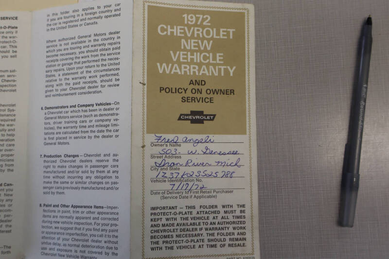 1972 Chevrolet Corvette