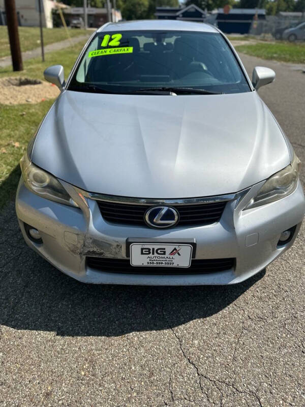 2012 Lexus CT 200h for sale at Idora Auto Group DBA Big A Auto Mall in Youngstown OH