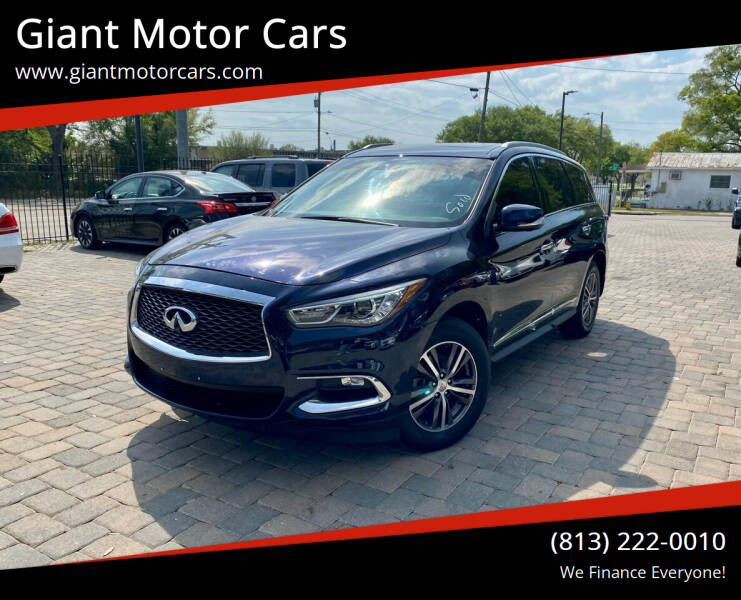 2018 Infiniti QX60 for sale at Giant Motor Cars in Tampa FL