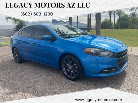 2015 Dodge Dart for sale at Legacy Motors AZ LLC in Phoenix AZ