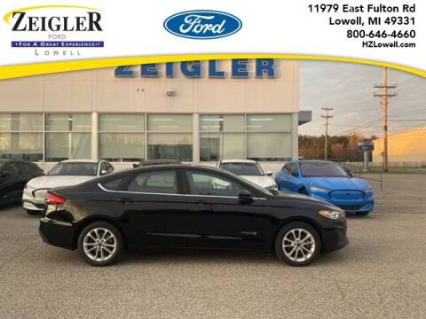 2019 Ford Fusion Hybrid for sale at Zeigler Ford of Plainwell - Jeff Bishop in Plainwell MI