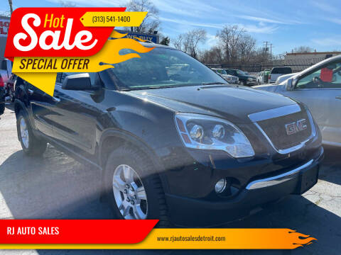 2011 GMC Acadia for sale at RJ AUTO SALES in Detroit MI