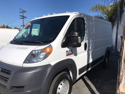 2017 RAM ProMaster Cargo for sale at Sanmiguel Motors in South Gate CA