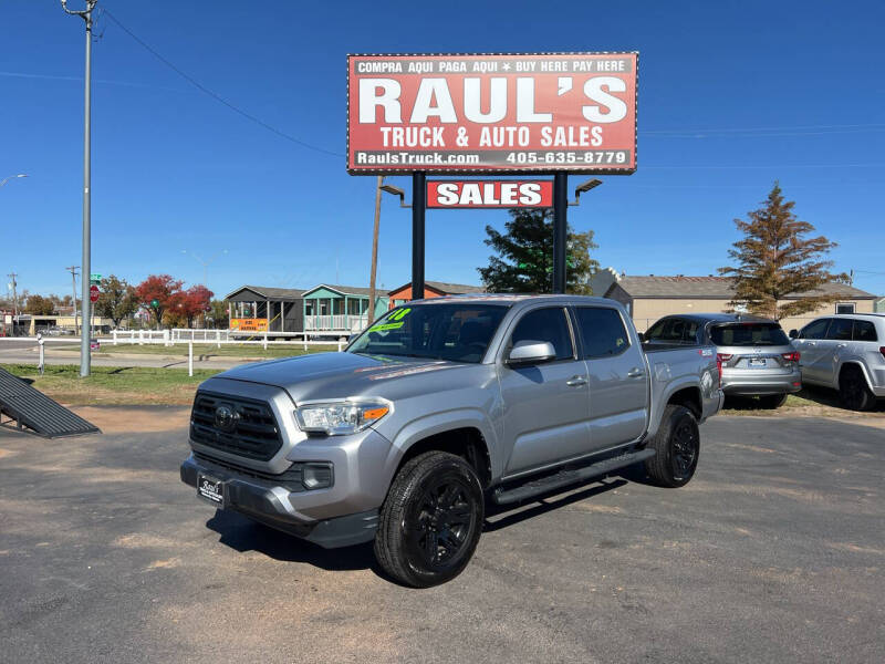 2018 Toyota Tacoma for sale at RAUL'S TRUCK & AUTO SALES, INC in Oklahoma City OK