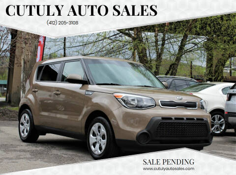 2015 Kia Soul for sale at Cutuly Auto Sales in Pittsburgh PA