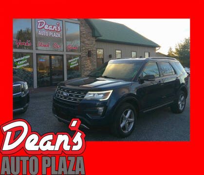 2016 Ford Explorer for sale at Dean's Auto Plaza in York PA