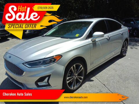 2019 Ford Fusion for sale at Cherokee Auto Sales in Acworth GA