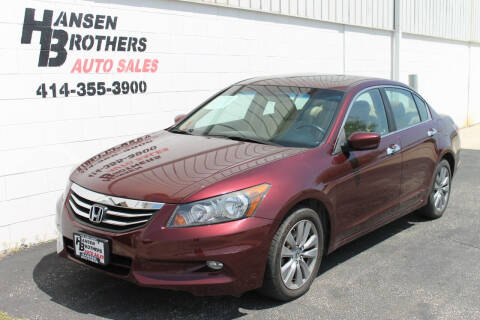 2011 Honda Accord for sale at HANSEN BROTHERS AUTO SALES in Milwaukee WI